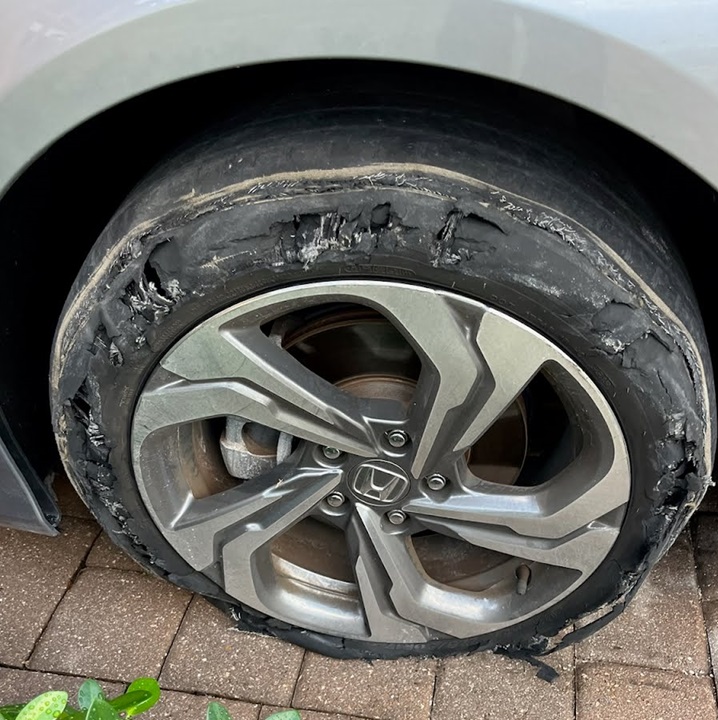 Mobile tire patching and plug service in Doral, FL